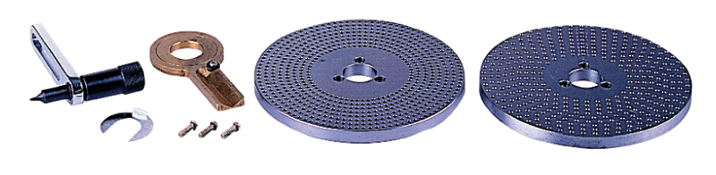 Elephant Dividing Plates - For 6" Rotary Table - Top Tool & Supply