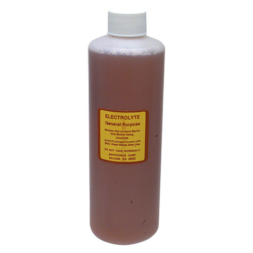 Electrolyte Solution - 16 oz - General Purpose - Top Tool & Supply