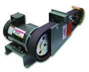 Belt Grinder - #BG248; 2 x 48'' Belt; 1/2HP; 110V, 1PH Motor - Top Tool & Supply