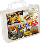 136 Pc. Multi-Purpose First Aid Kit - Top Tool & Supply