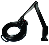 28" Arm 2.25X LED Mag Ben Bench Clamp, Floating Arm Circline - Top Tool & Supply