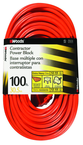 Extension Cord - 100' Extra HD 3-Outlet (Power Block) - Top Tool & Supply