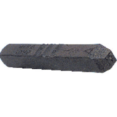 Individual Heavy Duty Steel Stamp - 3/8″ Type Size (Letter A) - Top Tool & Supply