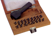 106 Pc. Figure & Letter Stamps Set with Holder - 3/8" - Top Tool & Supply