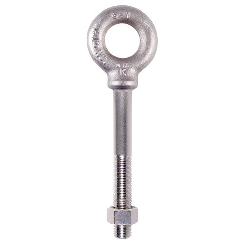 Plain Pattern Nut Eye Bolt - 3/4″-10 Thread Size, 1 1/2″ Eye Diameter - Top Tool & Supply