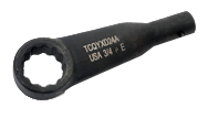 13mm Opening - "J" Drive - Box End 10° - Pre-Set Torque Head - Top Tool & Supply