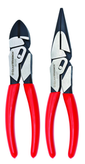 2 Piece PivotForce Compound Action Plier Set - Top Tool & Supply