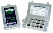 Socket Set Screw Kit - Coarse/Fine - 8 thru 1/4 Dia - Top Tool & Supply