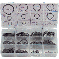 Snap Ring Assortment - 1/4″-1 1/4″ Diameter - Top Tool & Supply