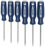 6 Piece - #9240101 - T10 - T30 - Screwdriver Style - Torx Driver Set - Top Tool & Supply