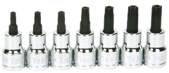 #9319128 - T25; T27; T30; T40; T45; T47; T50 - 3/8" Drive - Socket Drive Torx Bit Set - Top Tool & Supply
