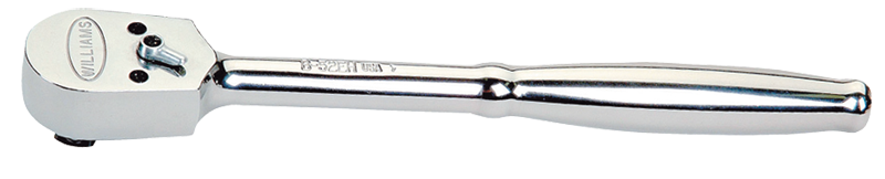 10-1/4" OAL - 3/8'' Drive - Narrow Pear Head - Reversible Ratchet - Plain Handle - Top Tool & Supply