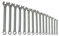 Snap-On/Williams - 15-Pc Metric Combo Wrench Set - Top Tool & Supply