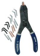 Retaining Ring Pliers -- Model #23801--up to 1'' Ext. Capacity - Top Tool & Supply