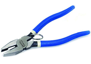 7" Electrician's Plier with Side Cutter- Cushion Grip Handle - Top Tool & Supply