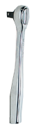 4-3/4" OAL - 1/4'' Drive - Round Head - Reversible Ratchet - Plain Handle - Top Tool & Supply