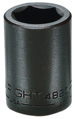 1-1/4 x 3-1/2" OAL - 1/2'' Drive - 6 Point - Deep Impact Socket - Top Tool & Supply