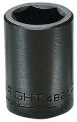 1-1/2 x 2-1/4" OAL - 3/4'' Drive - 6 Point - Standard Impact Socket - Top Tool & Supply