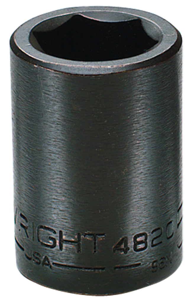 1-5/8 x 2-3/8" OAL - 3/4'' Drive - 6 Point - Standard Impact Socket - Top Tool & Supply