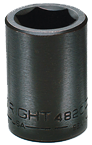 50mm x 69.85mm OAL - 3/4" Drive - 6 Point - Metric Impact Socket - Top Tool & Supply