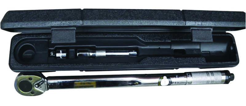 11" OAL - 3/8" Drive - English Scale - Torque Wrench - Top Tool & Supply