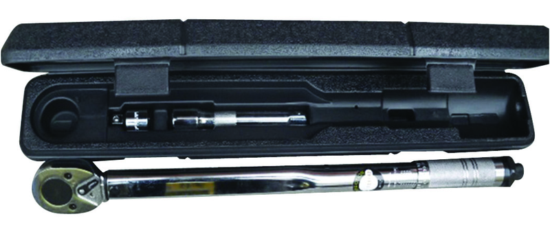 18" OAL - 1/2" Drive - English Scale - Torque Wrench - Top Tool & Supply