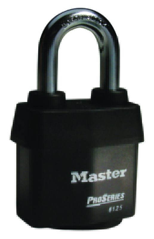 Hi-Vis Aluminum Padlock - 2-3/8'' Body Width; Keyed: Different; - Top Tool & Supply