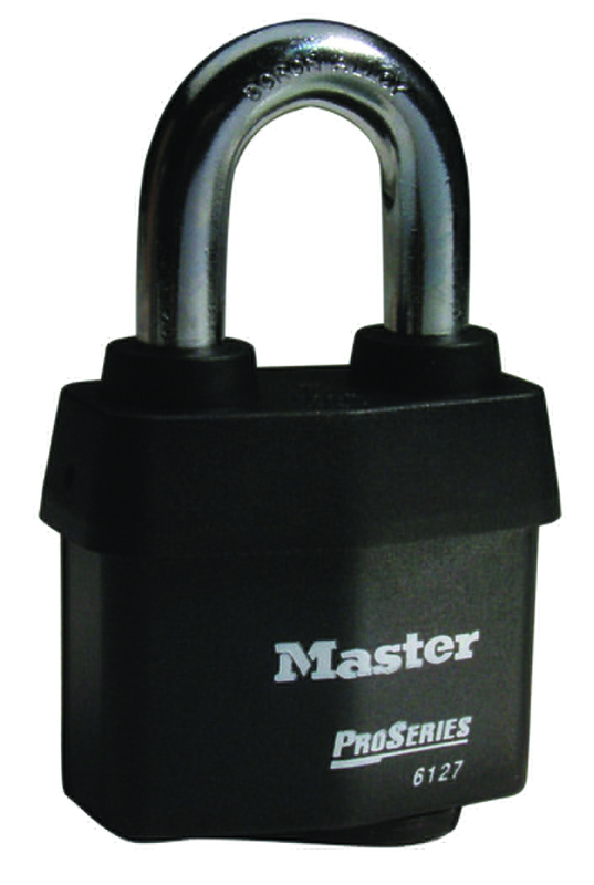 Hi-Vis Aluminum Padlock - 2-5/8'' Body Width; Keyed: Different; - Top Tool & Supply