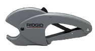 Ridgid Pipe & Tube Cutter -- 1/8 thru 1-1/2'' Capacity-Plastic Cutting - Top Tool & Supply
