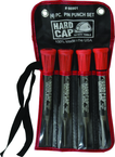 4 Piece Hardcap Pin Punch Set - Top Tool & Supply