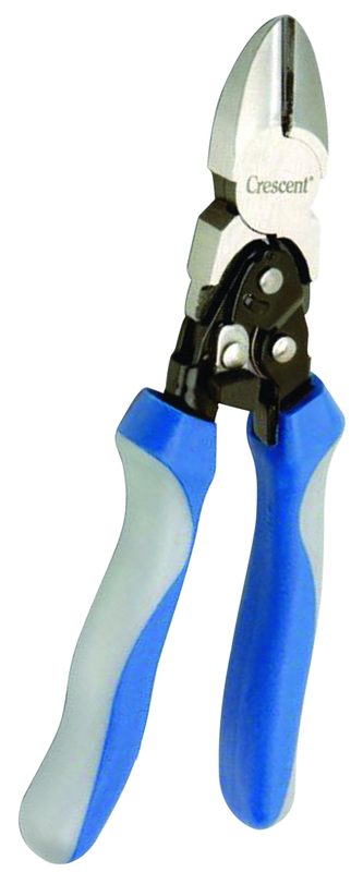 9" Compound Action Diagonal Plier - Cushion Grip - Top Tool & Supply