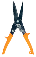 3'' Blade Length - 10-1/2'' Overall Length - Straight Cutting - MultiMaster Snips - Top Tool & Supply