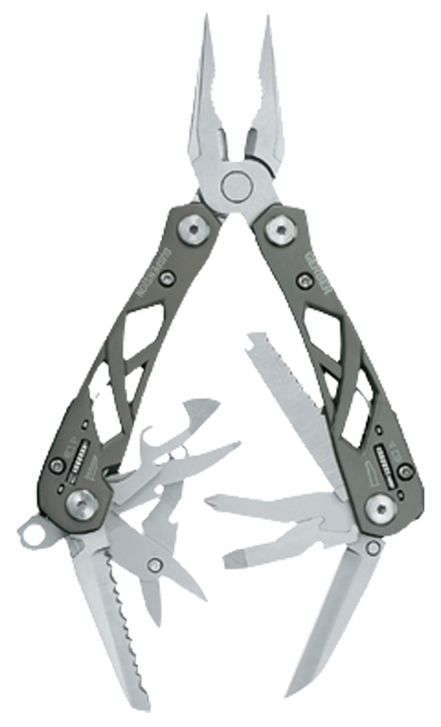 Gerber Suspension - 12 Function Multi-Plier. Comes with nylon sheath. - Top Tool & Supply