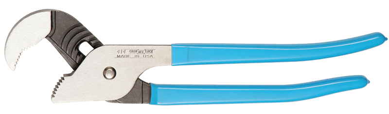 Channellock Tongue & Groove Pliers - Nut Buster -- #414 Comfort Grip 2'' Capacity 14'' Long - Top Tool & Supply