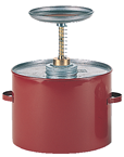 #P704; 4 Quart Capacity - Safety Plunger Can - Top Tool & Supply