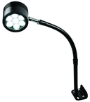 7 LED Spot Light  Dimmable  17" Flexible Gooseneck Arm  Direct Mount - Top Tool & Supply