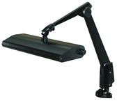 Broad Area Coverage LED Task Light  Dimmable  31" Floatng Arm  Clamp - Top Tool & Supply