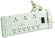 15 Amp; 120 Volt; 9 Plug Office Grade Surge Strip - Beige - Top Tool & Supply