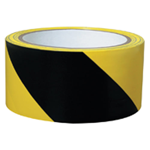 2″ × 36 yds Yellow / Black Hazard Tape - Top Tool & Supply