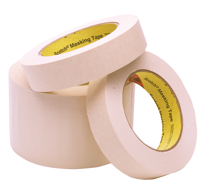 List 234 3" x 60 yds - High Performance Masking Tape - Top Tool & Supply