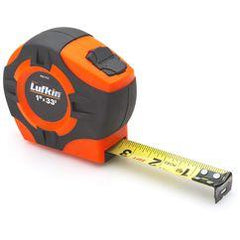 1"X33 FT ORANGE P1000 TAPE MEASURE - Top Tool & Supply