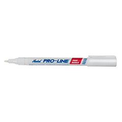 Pro-Line Fine Line Marker - Model 96871 - White - Top Tool & Supply