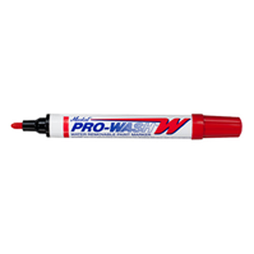 Pro Wash Marker W - Model 97032 - Red - Top Tool & Supply