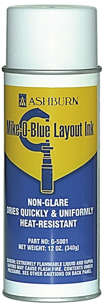 Mike-O-Blue Layout Ink - #G-5008-14 - 1 Gallon Container - Top Tool & Supply