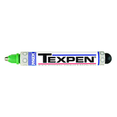 Texpen Medium Marker - Stainless Steel Ball Tip - Green - Top Tool & Supply