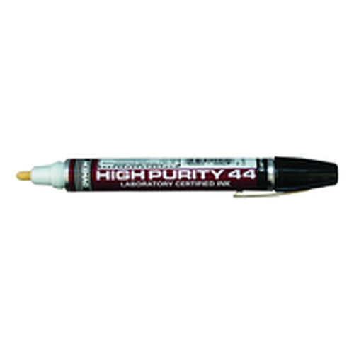 High Purity Marker - Felt Tip - Black - Top Tool & Supply