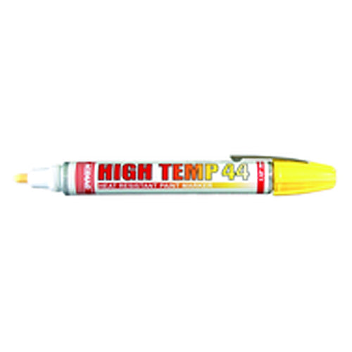 High Temperature AM 44 Marker - Felt Tip - Yellow - Top Tool & Supply