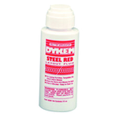 Layout Fluid - Felt Tip - Red - 2.0 oz - Top Tool & Supply