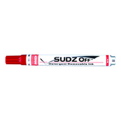 Sudz Off Marker - Medium - Red - Top Tool & Supply