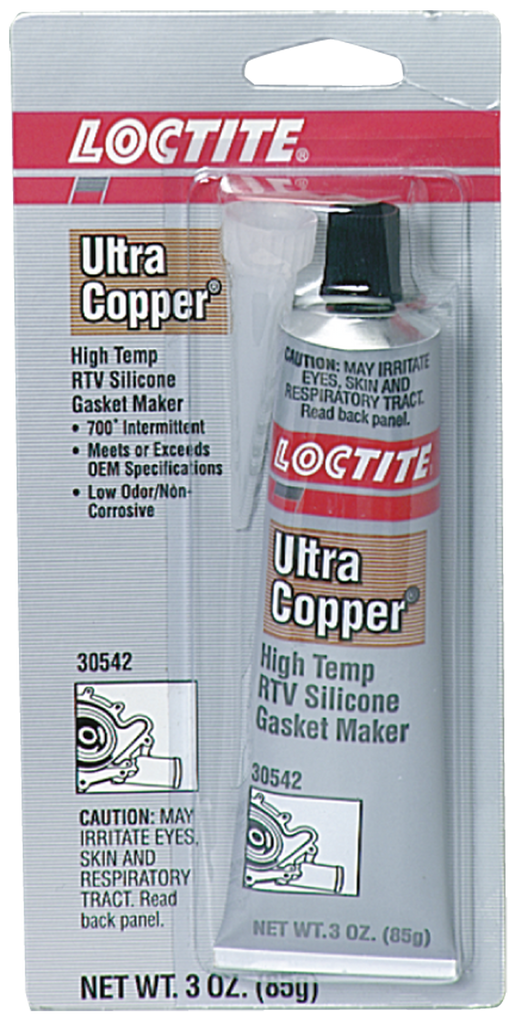 5920 Copper High Temp RTV Silicone - 11 oz - Top Tool & Supply